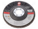 Flap grinding wheels; Ø: 115mm; Øhole: 22mm; Granularity: 40