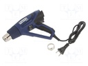 Electric hot shrink gun; 2kW; 250l/min,500l/min; Plug: EU; 230VAC