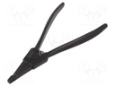 Pliers; internal circlip; Ring: external; 170mm; V: straight,flat