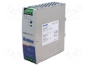 Power supply: switched-mode; for DIN rail; 120W; 12VDC; 10A; 3kV