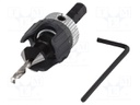 Tool accessories: screw starter; Ø: 3.2mm; 1/4" (6,3mm); blister