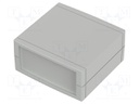 Enclosure: with panel; UNIMAS; X: 85mm; Y: 81mm; Z: 40mm; polystyrene