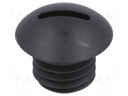 Stopper; M10; Mat: polyamide; black