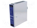 Power supply: switched-mode; for DIN rail; 120W; 24VDC; 5A; 88.5%