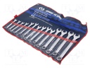 Wrenches set; combination spanner; Pcs: 14