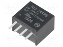 Converter: DC/DC; 3W; Uin: 21.6÷26.4V; Uout: 12VDC; Iout: 250mA; SIP4