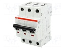 Circuit breaker; 400VAC; Inom: 10A; Poles: 3; DIN; Charact: C; 6kA