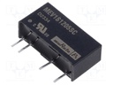 Converter: DC/DC; 1W; Uin: 10.8÷13.2V; Uout: 5VDC; Iout: 200mA; SIP