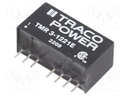 Converter: DC/DC; 3W; Uin: 9÷18V; Uout: 5VDC; Uout2: -5VDC; SIP8; 4.8g