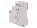 Relay: installation; bistable; 3PST-NO; Ucoil: 230VAC; 20A; IP20