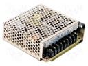 Power supply: switched-mode; modular; 53.4W; 5VDC; 99x97x36mm