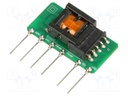 Converter: AC/DC; 1W; Uout: 15VDC; Iout: 67mA; 69%; Mounting: PCB