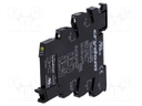 Relay: solid state; Ucntrl: 24VDC; 100mA; max.48VDC; DIN; -25÷60°C