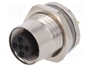 Socket; M12; PIN: 4; female; A code-DeviceNet / CANopen; THT; IP67