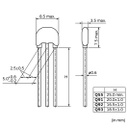 Filter: anti-interference; 100V; 47pF; THT; ±10%