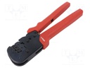 Tool: for crimping; terminals