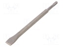 Chisel; for concrete; L: 250mm; metal; Kind of holder: SDS-PLUS