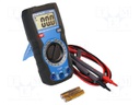 Digital multimeter; LCD 3,5 digit (2000); VAC: 200V,600V