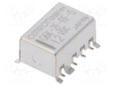 Relay: electromagnetic; DPDT; Ucoil: 12VDC; 0.3A/125VAC; 1A/30VDC