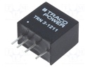 Converter: DC/DC; 3W; Uin: 9÷18V; 5VDC; Iout: 600mA; SIP; 2.1g; 100kHz