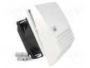 Fan: AC; axial; 230VAC; 120x120x38mm; 55m3/h; 40dBA; IP54; Len: 100mm