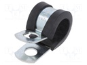 Fixing clamp; ØBundle : 11.1÷12.7mm; W: 13mm; steel; Man.series: SL