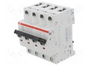 Circuit breaker; 230VAC; Inom: 100A; Poles: 1; DIN; Charact: C; 6kA