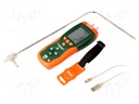 Thermoanemometer; 0÷50°C; Press.meas.range: 0÷50mbar