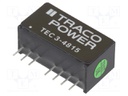 Converter: DC/DC; 3W; Uin: 36÷75V; 24VDC; Iout: 125mA; SIP8; 4.5g