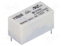 Relay: electromagnetic; SPST-NO; Ucoil: 24VDC; 8A/250VAC; 8A/30VDC