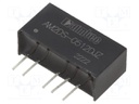 Converter: DC/DC; 2W; Uin: 4.5÷5.5V; Uout: 12VDC; Uout2: -12VDC; SIP7