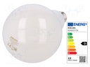 LED lamp; neutral white; E27; 230VAC; 3452lm; 23W; 4000K; CRImin: 80