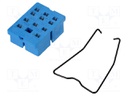 Socket; PIN: 11; 10A; 250VAC; Application: 55.33; Mounting: PCB