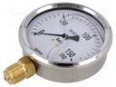 Manometer; 0÷160bar; Class: 1.6; 100mm; -20÷60°C; IP65; 113.53