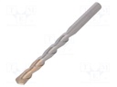 Drill bit; for concrete; Ø: 10mm; L: 120mm; metal; cemented carbide