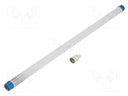 LED lamp; neutral white; G13; 230VAC; 800lm; 8W; 4000K; CRImin: 80