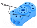 Socket; PIN: 8; 10A; 250VAC; Mounting: DIN,on panel; Series: 60.12