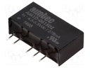 Converter: DC/DC; 1W; Uin: 4.5÷5.5V; Uout: 15VDC; Uout2: -15VDC; SIP7