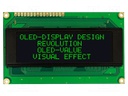 Display: OLED; alphanumeric; 20x4; Window dimensions: 77x25.2mm