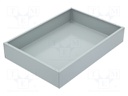 Enclosure: enclosure base; X: 305mm; Y: 432mm; Z: 76mm; 1441; steel