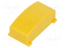 Button; rectangular; yellow; Application: MEC15401,MEC15451