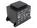 Transformer: encapsulated; 50VA; 230VAC; 12V; 4167mA; Mounting: PCB