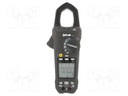 Power clamp meter; Øcable: 37mm; I DC: 100/600A; I AC: 100/600A