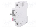 Circuit breaker; 230VAC; Inom: 20A; Poles: 1; DIN; Charact: B; 6kA