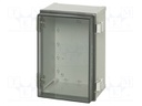 Enclosure: wall mounting; X: 300mm; Y: 200mm; Z: 180mm; CAB; grey