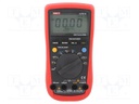 Digital multimeter; LCD (6000),bargraph,with a backlit