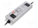 Power supply: switched-mode; LED; 240W; 24VDC; 10A; 100÷305VAC