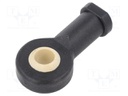 Ball joint; Øhole: 12mm; Thread: M12; Mat: igumid G; Pitch: 1,25