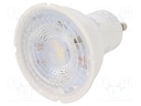 LED lamp; natural white; GU10; 220/240VAC; 390lm; 5W; 35°; -20÷40°C