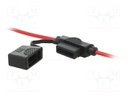 Fuse acces: fuse holder; fuse: 19mm; 30A; on cable; Leads: cables